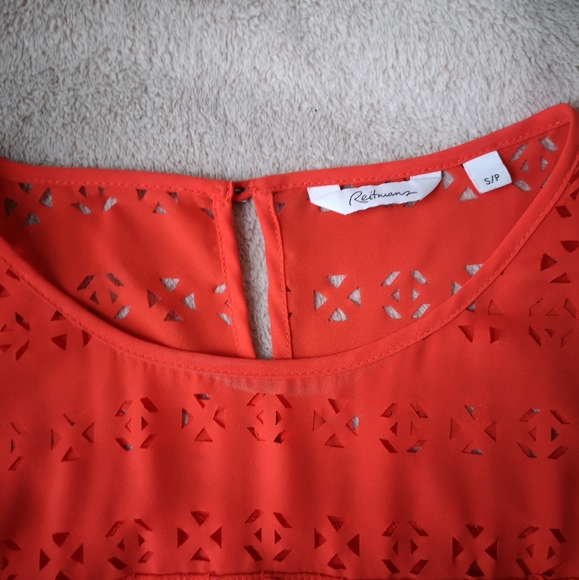 2/$20 Reitmans EUC Orange Tank - Picture 4 of 7